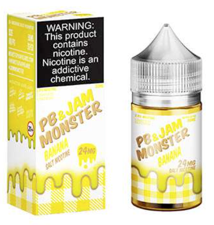 PB and  Jam Monster E-liquid Salt | 30ml 24mg | Banana